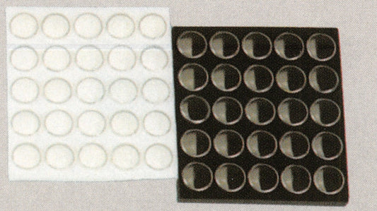 Round Gem Jar Foam Liners JD-84-2