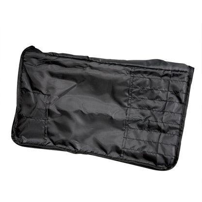 Deluxe Soft Black Duffle Bags