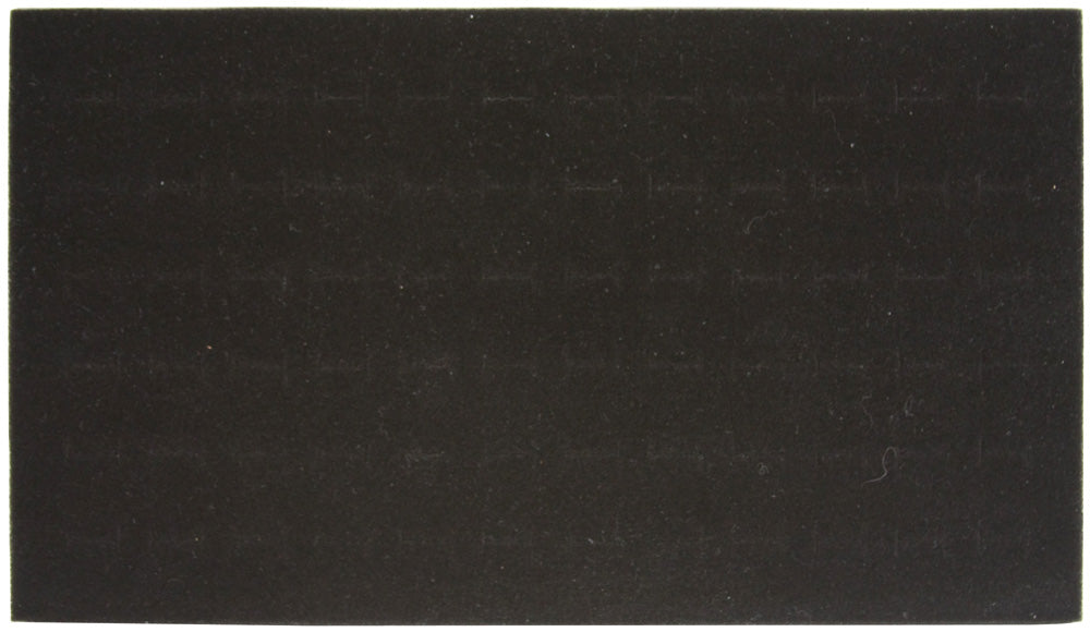Deluxe Ring Foams — 72-Ring Slots — 14 1/8 x 7 5/8" (360 x 195mm) — Black