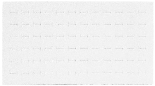 Deluxe Ring Foams — 36-Ring Slots — 7 3/4 x 6 3/4" (197 x 170mm) — White