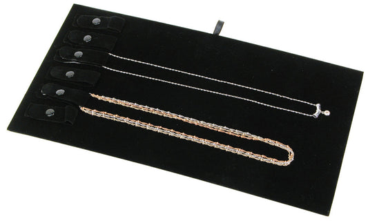 6-Snap Display Pad - Lay-Down - Black Velvet