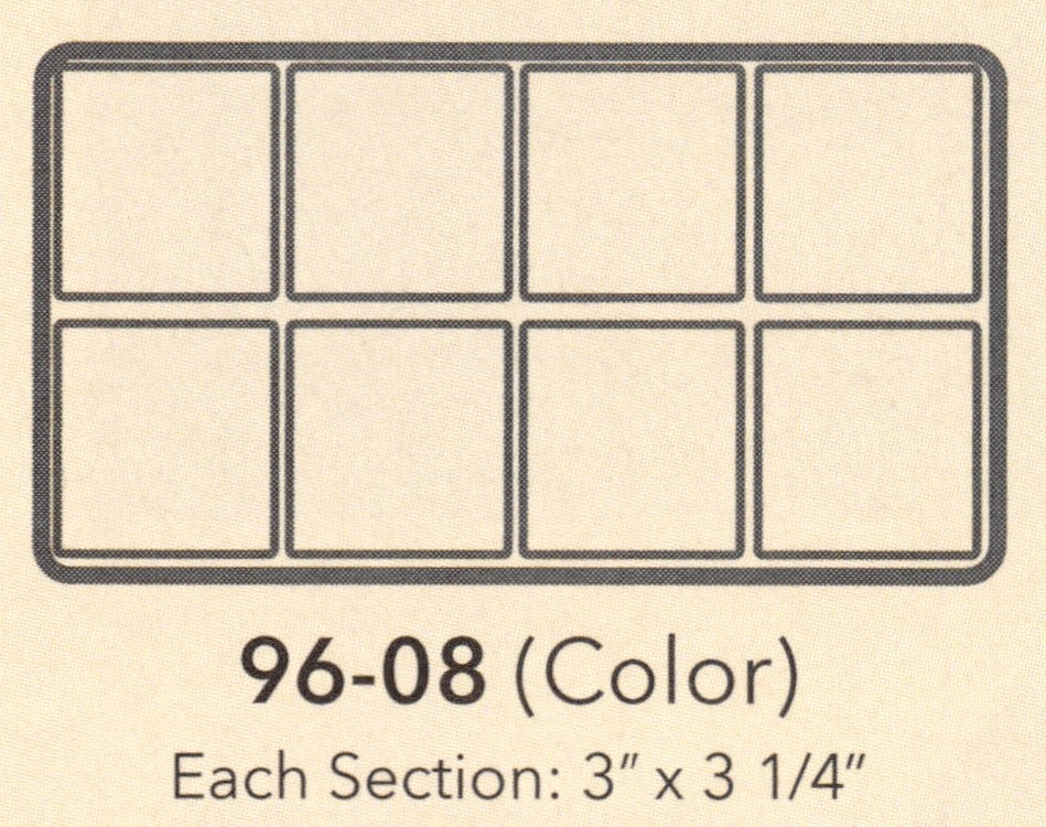 Flocked Tray Liners — 3 x 3 1/4" sections — Beige