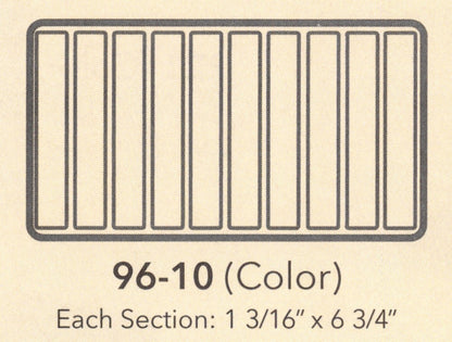 Flocked Tray Liners - 14 1/8" x 7 5/8" x 1/2" high