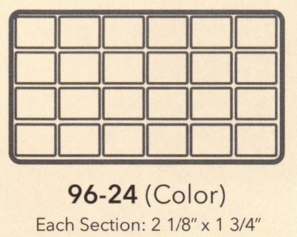 Flocked Tray Liners - 14 1/8" x 7 5/8" x 1/2" high