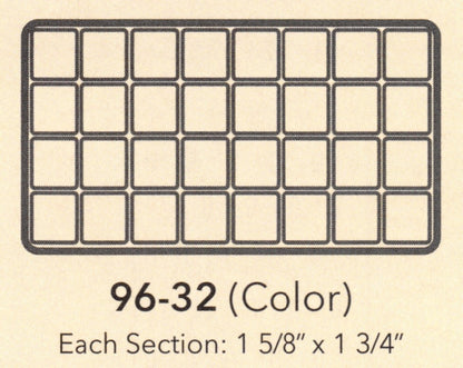 Flocked Tray Liners - 14 1/8" x 7 5/8" x 1/2" high
