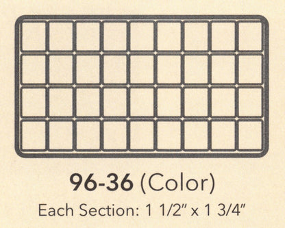 Flocked Tray Liners - 14 1/8" x 7 5/8" x 1/2" high
