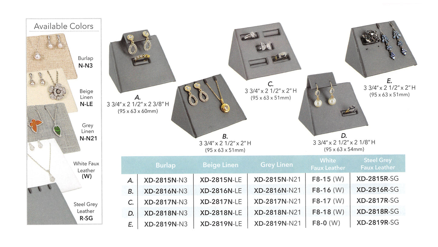 Curved Front Display Trays