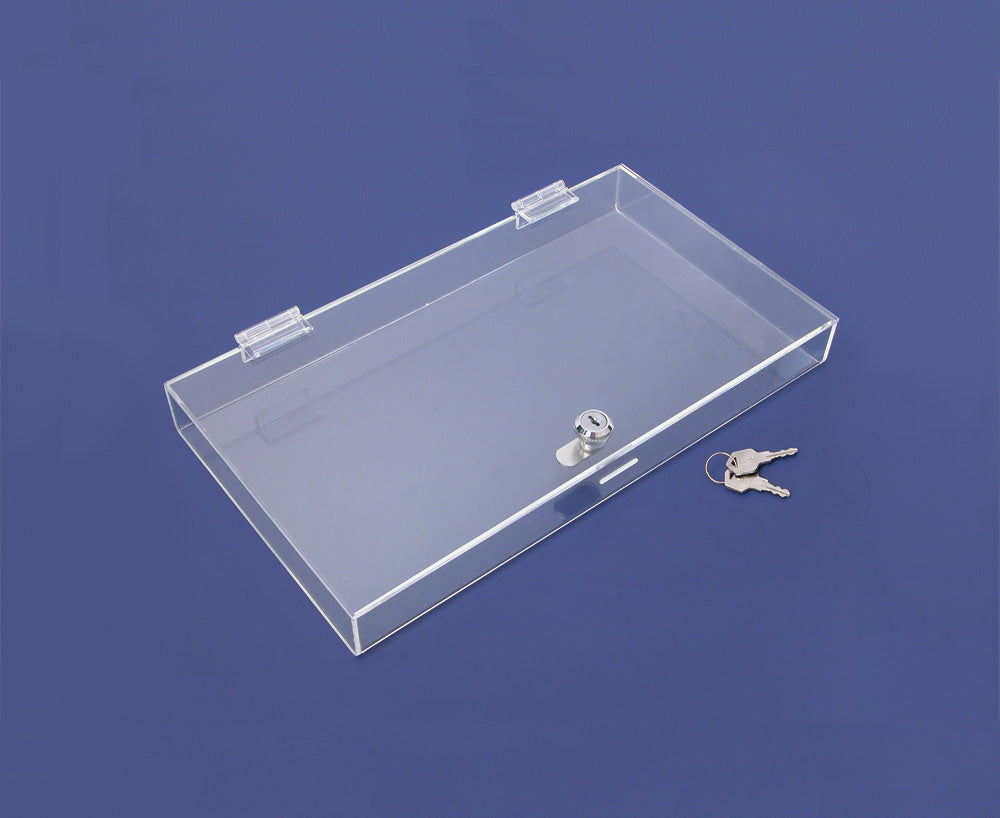 Acrylic Case w/ Lock — Clear