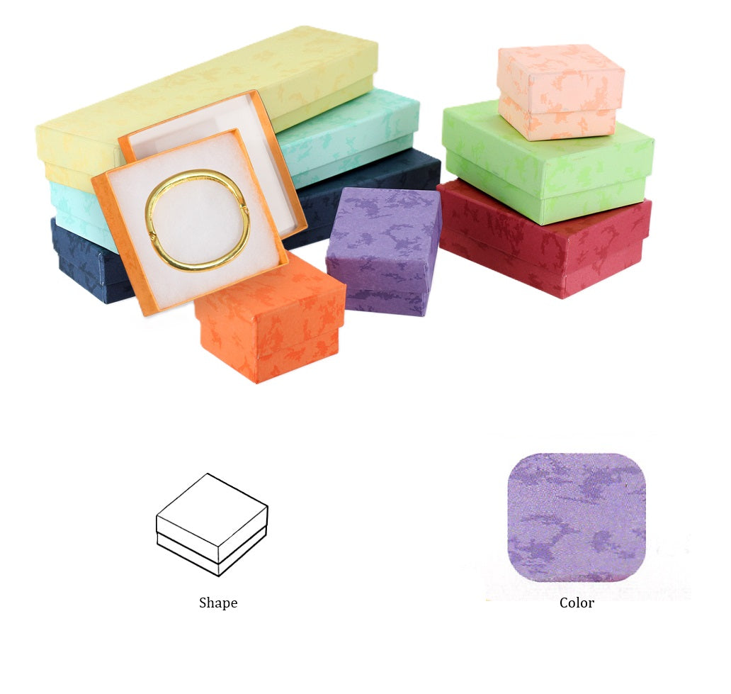 Assorted Color Cotton Filled Box