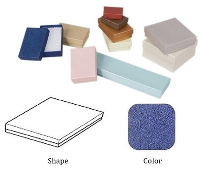 Assorted Color Cotton Filled Box