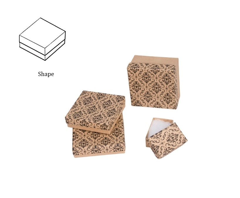 Patterned Cotton Filled Box