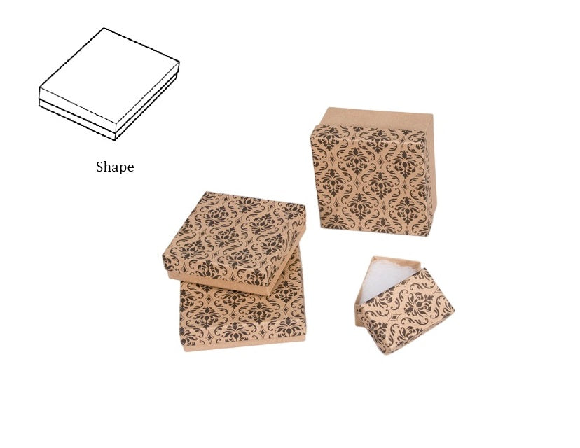 Patterned Cotton Filled Box