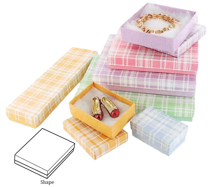 Assorted Color Cotton Filled Box