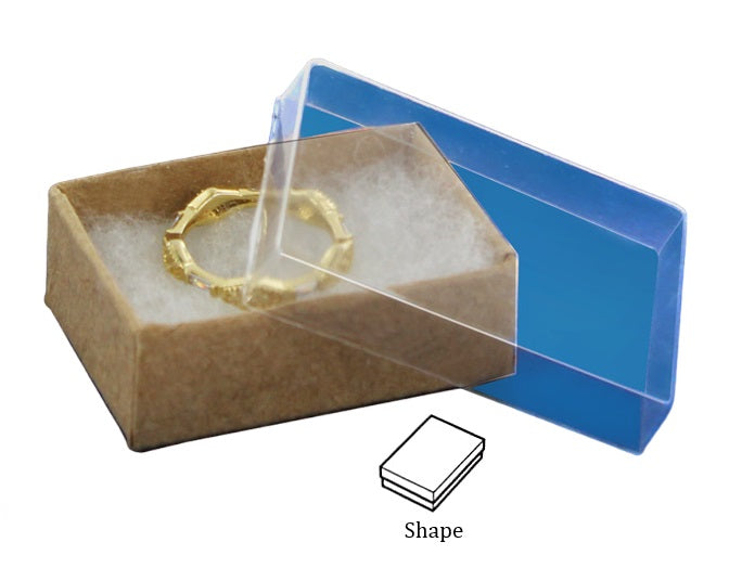 Clear Lid Cotton Filed Box