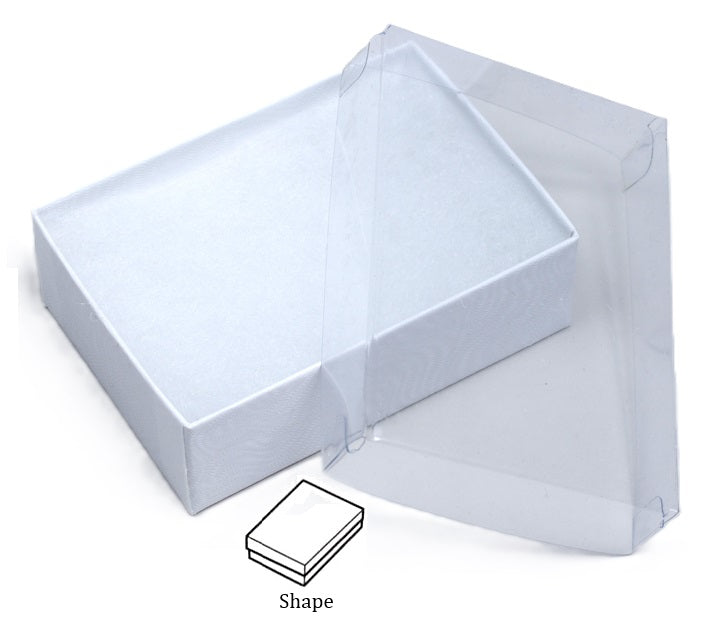 Clear Lid Cotton Filed Box