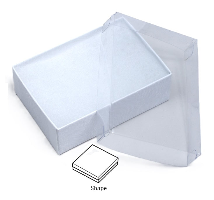 Clear Lid Cotton Filed Box