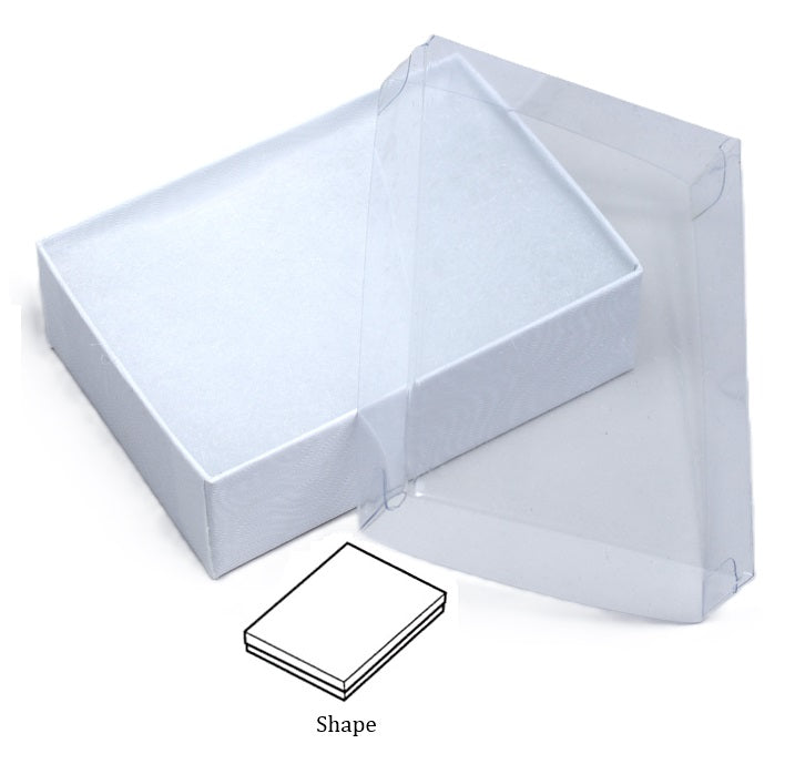 Clear Lid Cotton Filed Box