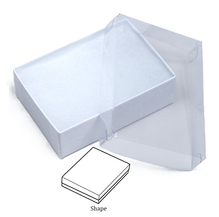 Clear Lid Cotton Filed Box