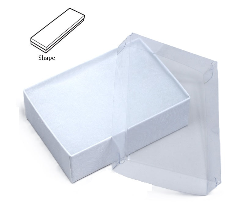 Clear Lid Cotton Filed Box