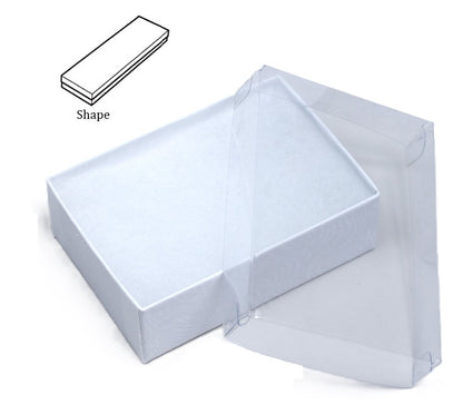 Clear Lid Cotton Filed Box