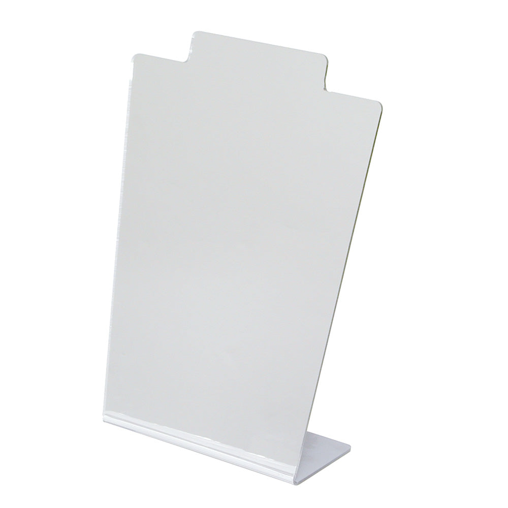 Slanted Acrylic Mirror — Clear Acrylic