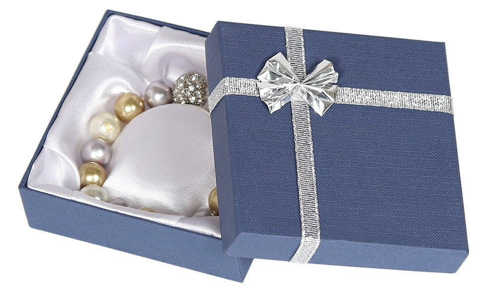 Linen Bow Tie Gift Box