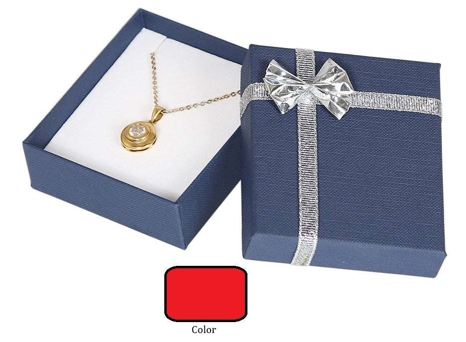 Linen Bow Tie Gift Box