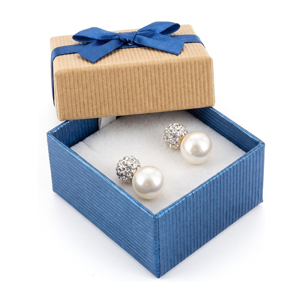 Stud Earring Box - Blue Moonlight