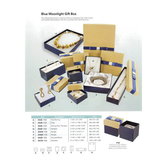 Bracelet/Watch Box - Blue Moonlight