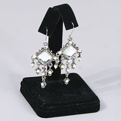 Black / White Earring Tree Stands