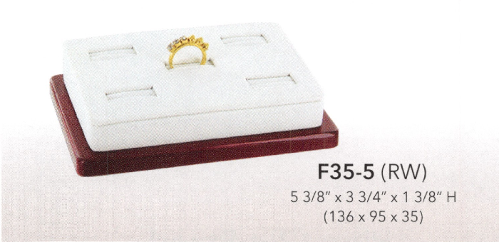 Ring/rosewood base (5 slots)