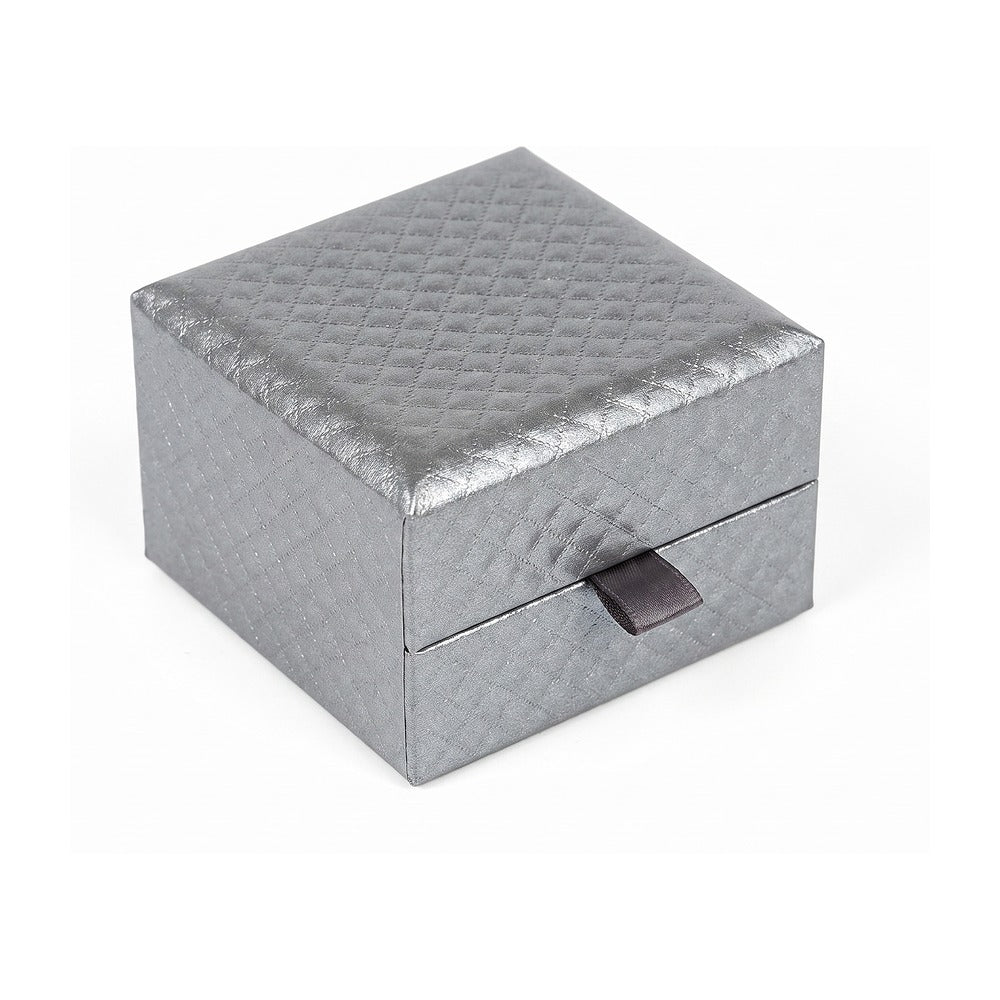 Watch Box - Pre-Wrapped Gift - Perlée Silver