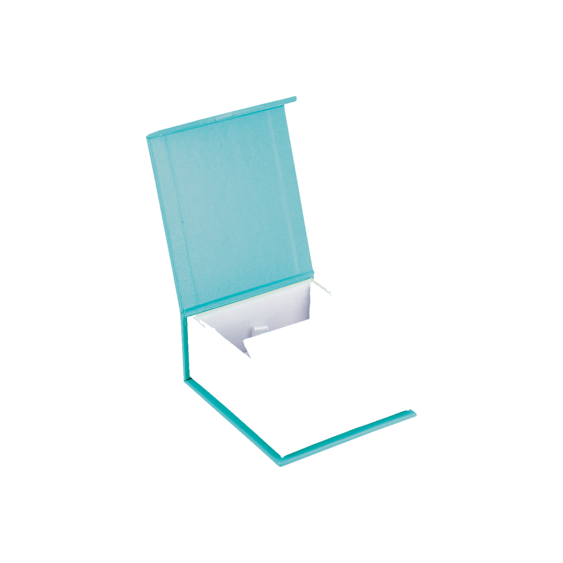 Pendant/Earring Box - Fancy Magnetic Flap - Teal Blue