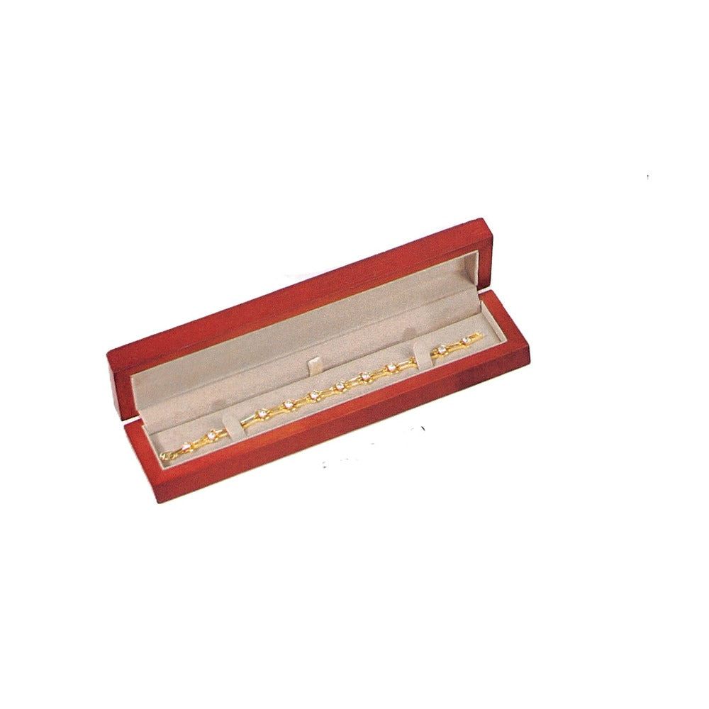 Bracelet/Watch Box - Classic Premium Hardwood - Brown