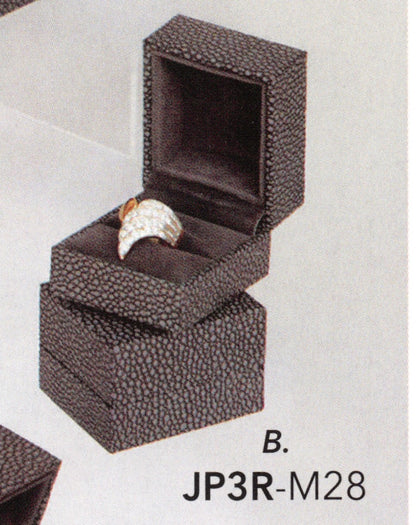 Grey Shagreen Embossed Box