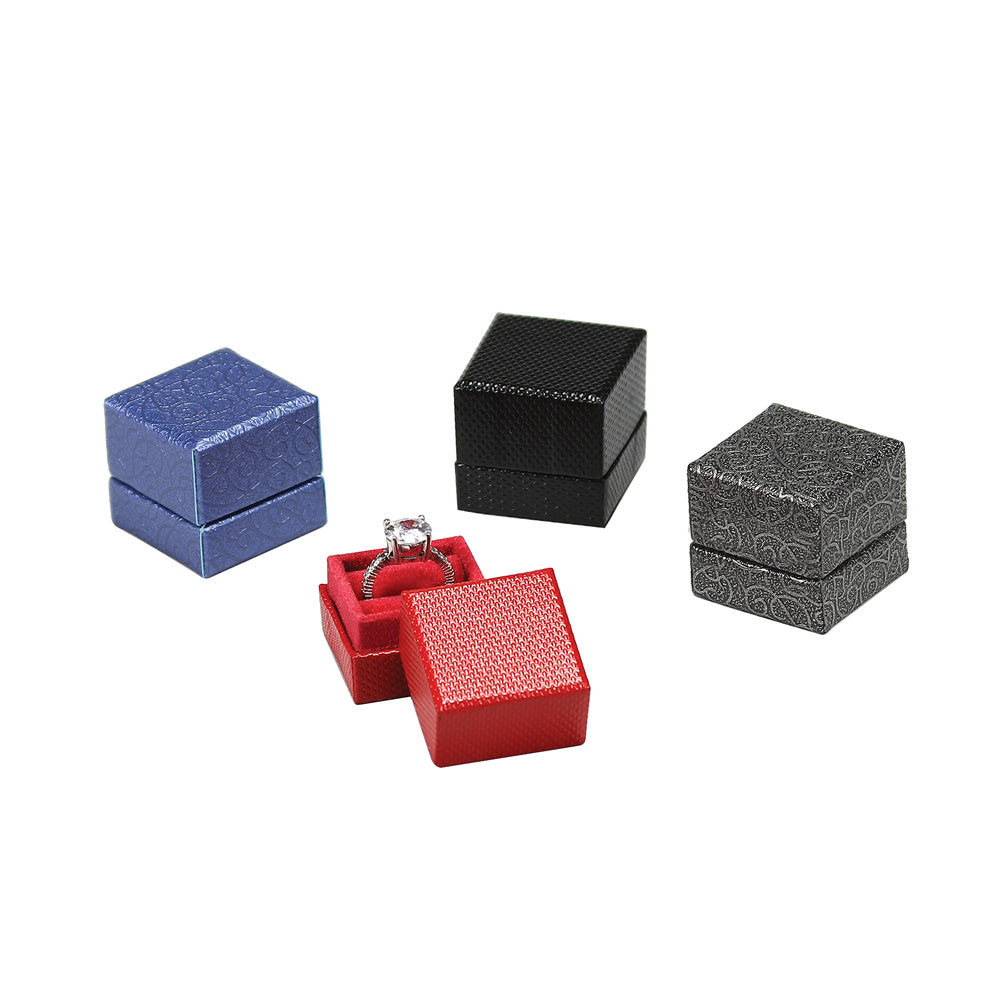 Assorted Mini Square Ring Box