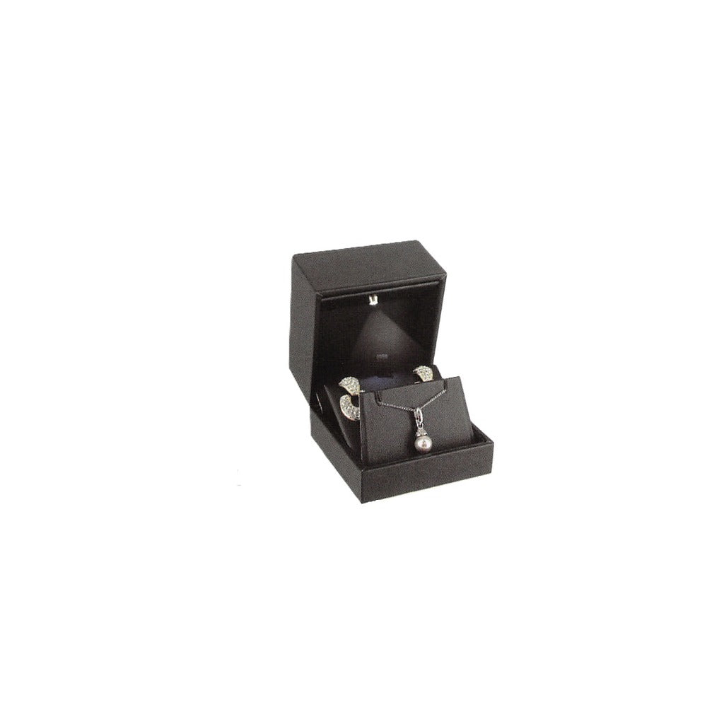 Earring/Pendant Box - LED Extra-High-Top Black