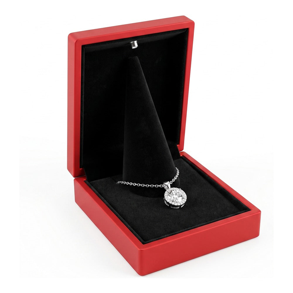 Pendant Box - LED Matte - Red