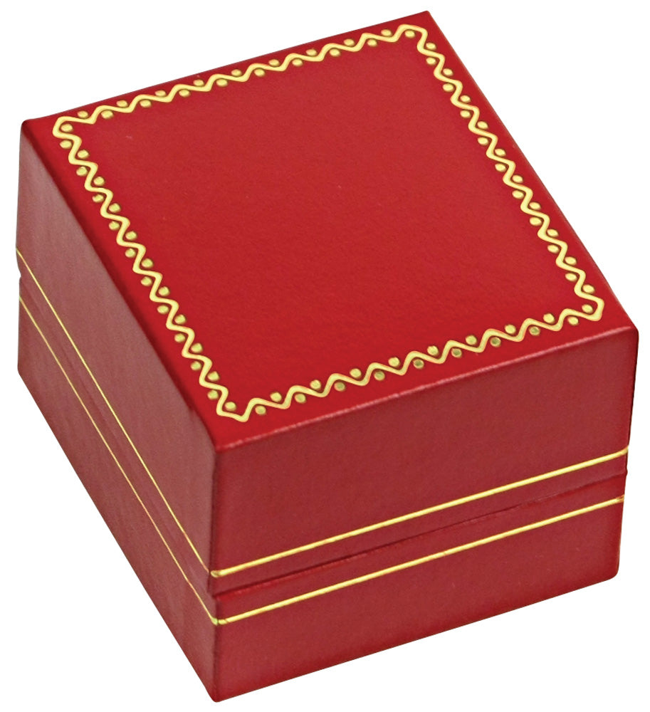 Flocked Velour Clasped Box