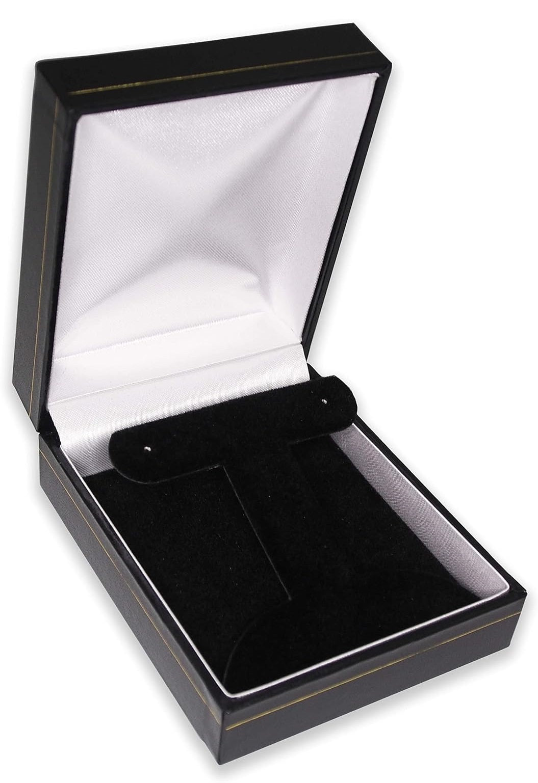 Classic Rectangular Style Leatherette Box - 1