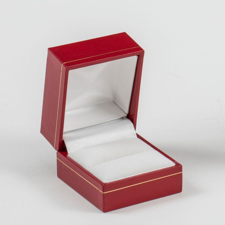 Classic Rectangular Style Leatherette Box - 1