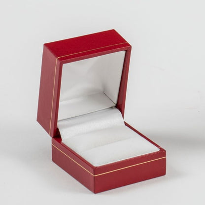 Classic Rectangular Style Leatherette Box - 1