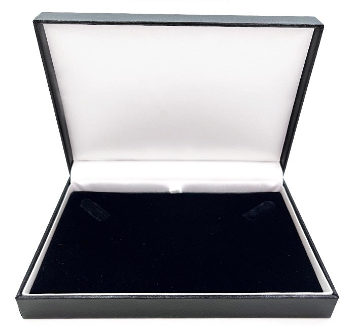 Classic Rectangular Style Leatherette Box - 1