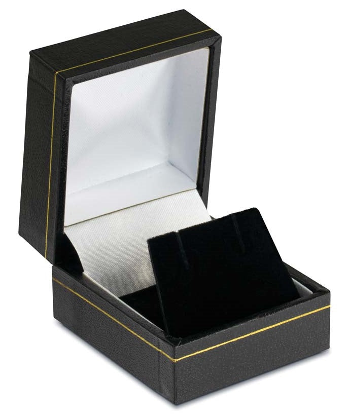 Classic Rectangular Style Leatherette Box - 1