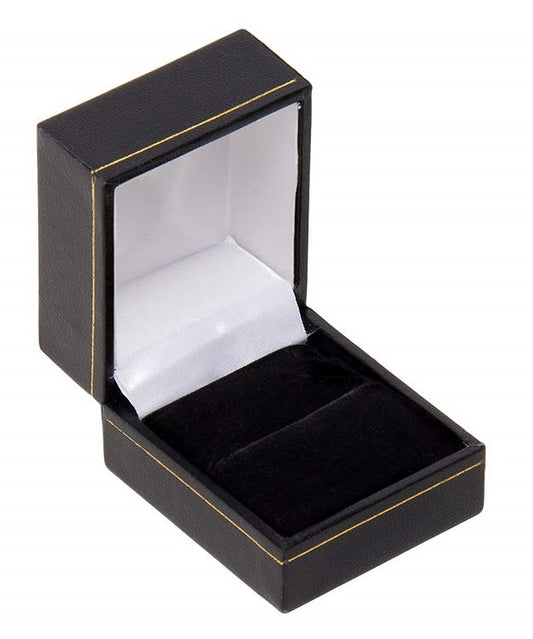 Classic Rectangular Style Leatherette Box - 1