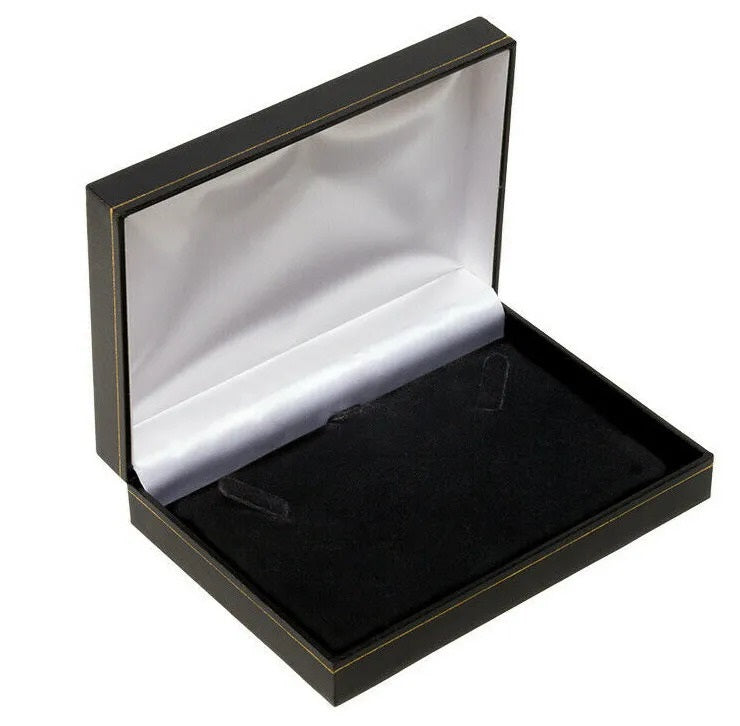 Classic Rectangular Style Leatherette Box - 1