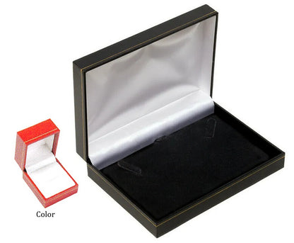 Classic Rectangular Style Leatherette Box - 1