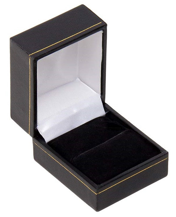 Classic Rectangular Style Leatherette Box - 1