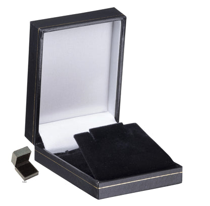 Classic Rectangular Style Leatherette Box - 1