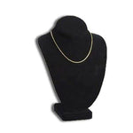 Modern Neckform — 8 1/2" H — Black Velvet